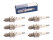 6x spark plug for PORSCHE 911 3.2 Carrera 231PS DENSO
