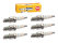 6x spark plug for PORSCHE 911 2.7 Carrera 3.0 SC NGK