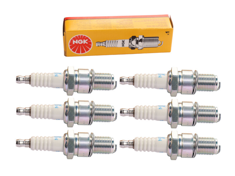 6x Bougies voor PORSCHE 914-4 NGK