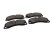 Brake pads for PORSCHE 991 992 Carrera turbo 982 Boxster FRONT BREMBO