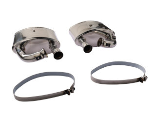 Rear silencer for PORSCHE 993 Carrera exhaust muffler...