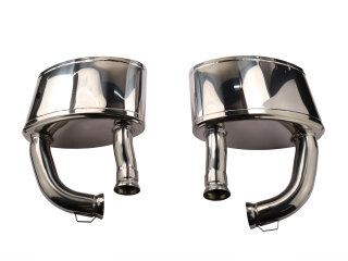 Rear silencer for PORSCHE 993 Carrera exhaust muffler stainless steel