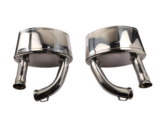 Rear silencer for PORSCHE 993 Carrera exhaust muffler stainless steel