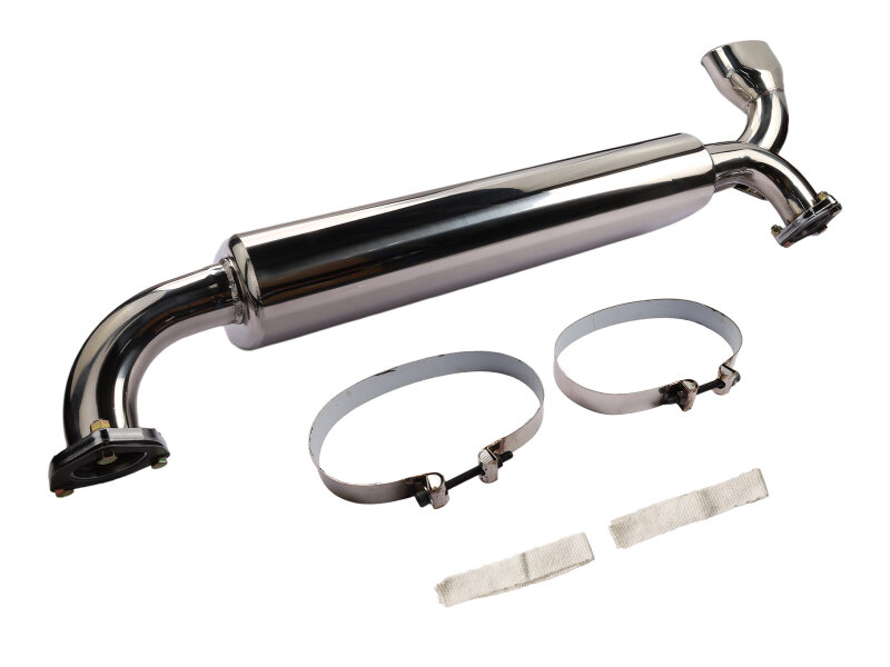 Rear silencer for PORSCHE 964 Carrera exhaust muffler...