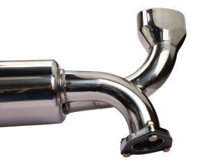 Rear silencer for PORSCHE 964 Carrera exhaust muffler stainless steel