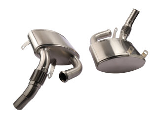 Rear silencer for PORSCHE 996 Carrera Sport exhaust...