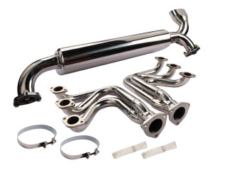 Set di scarico per PORSCHE 964 Carrera collettore in acciaio inossidabile