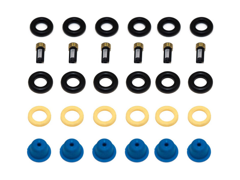 Kit di guarnizioni per iniettori 6 pezzi per valvola BMW E28 525E 525i 528I 535i