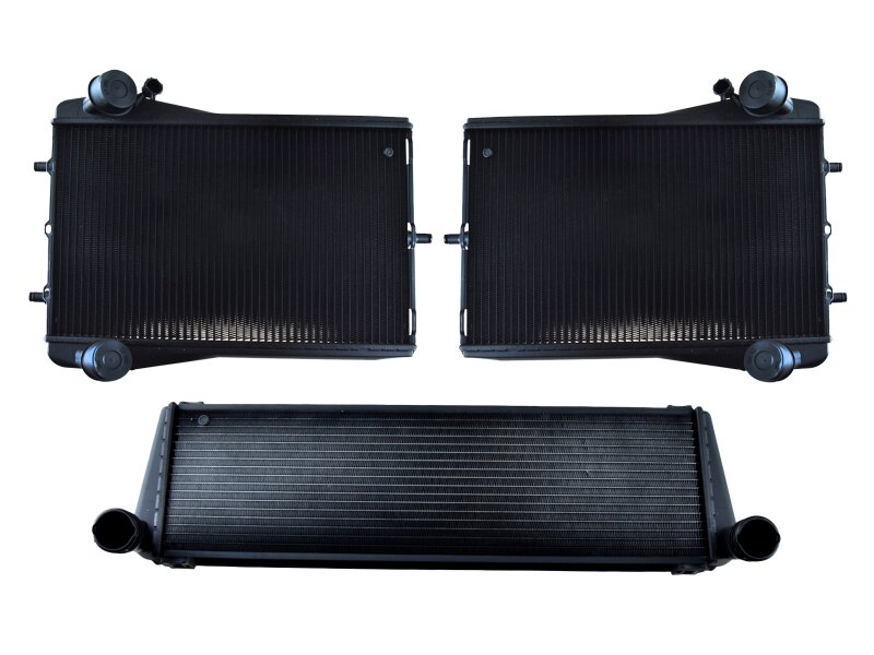 Conjunto de radiador de água para PORSCHE 997 Turbo