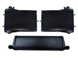 Radiatore acqua per PORSCHE 997 turbo SET