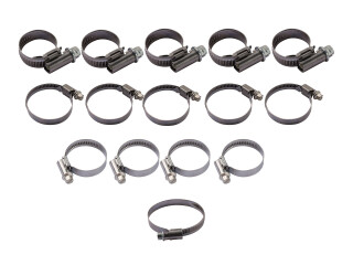 Abrazaderas para mangueras de refrigerante para PORSCHE 924 2.0 931 turbo SET