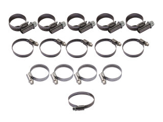 Fascette stringitubo liquido di raffreddamento per PORSCHE 924 2.0 931 turbo SET
