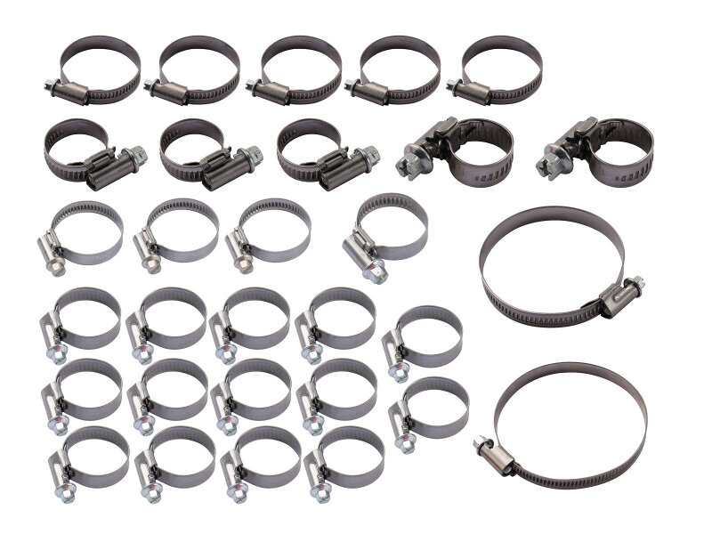 Schlauchschellen Kühlmittel für PORSCHE 924S 944 2.5 SET