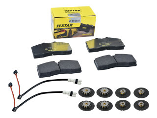 Pastillas de freno + arandelas + placas amortiguadoras para PORSCHE 928 5.0 S4 GT 89-91 DELANTERAS