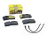 Brake pads + wear sensors for PORSCHE 944 turbo 2.5 up to -86 FRONT