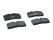 Brake Pads + Wear Indicators for PORSCHE 944 turbo S2 87- 968 FRONT BOSCH