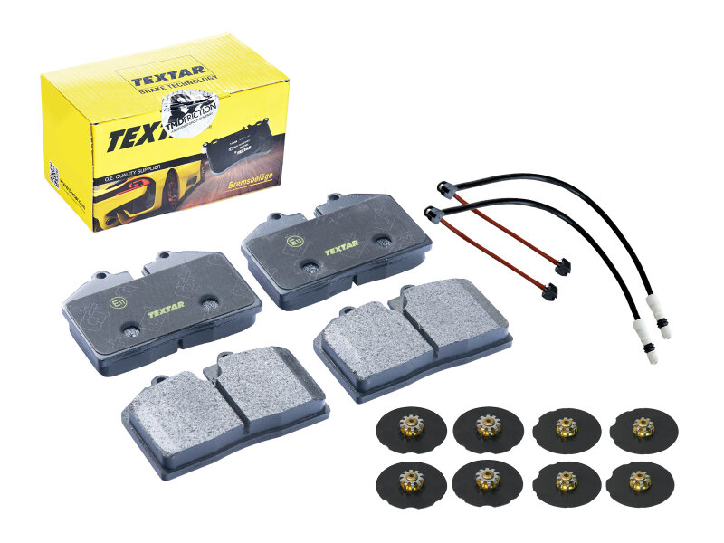 Remblokken + ringen + dempingsplaten voor PORSCHE 964...