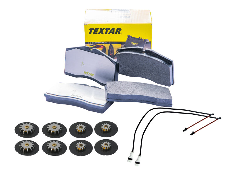 Pastiglie freno + rondelle + piastre ammortizzanti per...