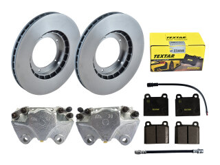 Set freni completo per PORSCHE 911 G 3.2 Carrera FRONT in cambio