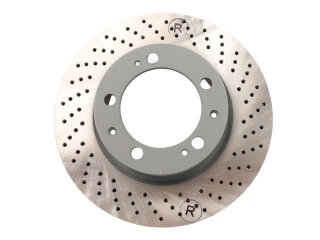 1x disco de freno para Porsche 968 M030 DELANTERO DERECHO SPORT