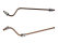 Brake Line Caliper for PORSCHE 911 G Carrera 3.2 84-89 REAR L+R SET