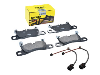 Brake pads + wear indicators for PORSCHE 991 3.4 Carrera...