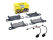 Pastilhas de freio + indicadores de desgaste para PORSCHE 991 3.4 Carrera 982 Cayman 4.0 GTS TRASEIRAS