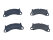 Pastilhas de freio + sensores de desgaste para PORSCHE 991 3.8 Carrera S 4S GTS GT3 DIANTEIRO