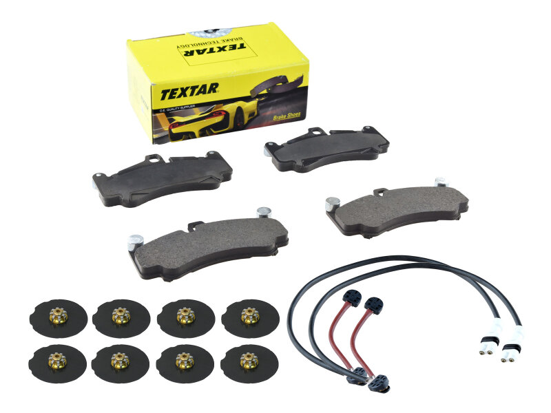 Remblokken + ringen + dempingsplaten voor PORSCHE 996 GT2...