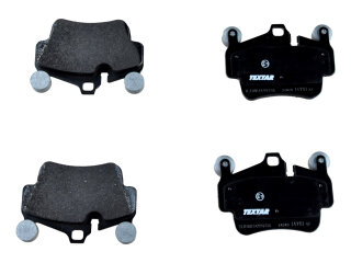 Remblokken + ringen + dempingsplaten voor PORSCHE 997...