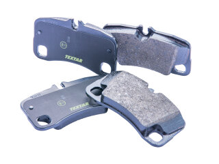 Pastillas de freno + indicadores de desgaste + placas de amortiguaci&oacute;n para PORSCHE 997 turbo TRASERAS 34 mm