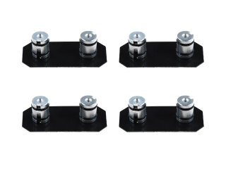 Plaquettes de frein + t&eacute;moins dusure + disques damortissement pour PORSCHE 997 turbo ARRI&Egrave;RE 34 mm