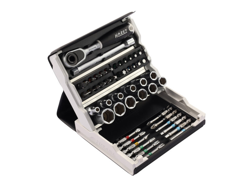 Jogo de soquetes de 50 peças para a linha de ferramentas Porsche Racing Hazet