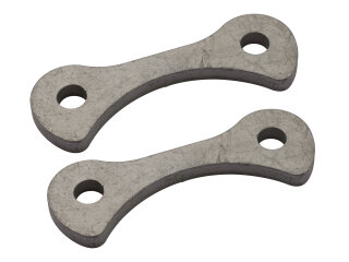 2x Montageplaat voor draagarm achteras voor PORSCHE 964...