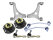 Revisão do chassi do suporte do braço da suspensão PORSCHE 964 C2 SET FRONT STD no AT