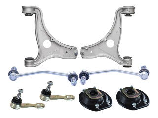 Suspension Overhaul for PORSCHE 964 turbo WTL Control Arms and Strut Mounts SET FRONT STANDARD