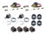 Revisión de chasis para PORSCHE 911 G 3.0 3.2 930 -85 Horquilla 20mm CONJUNTO DELANTERO