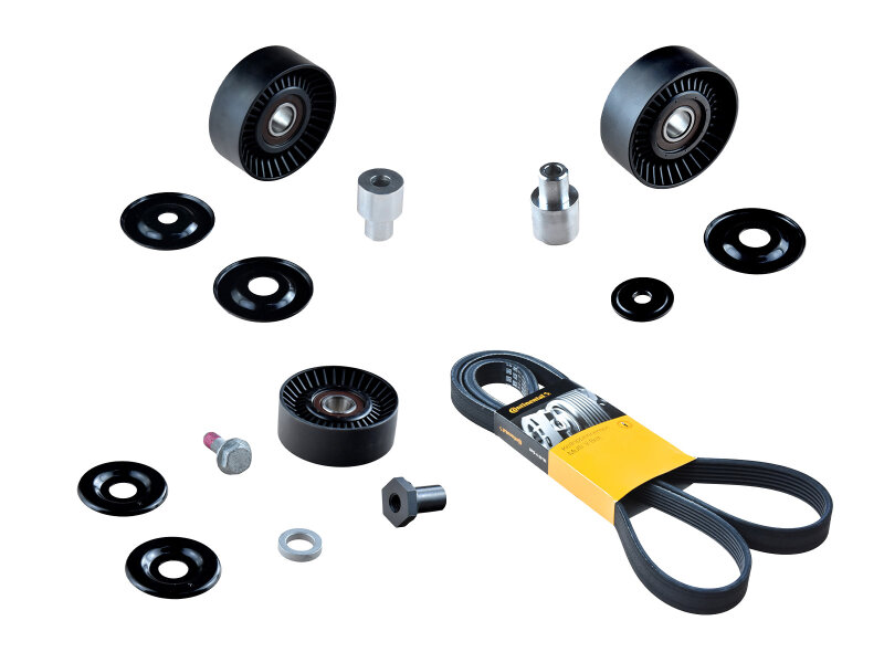 PORSCHE 996 997 987 スイッチ用 テンションローラー+Vベルト エアコン付SET