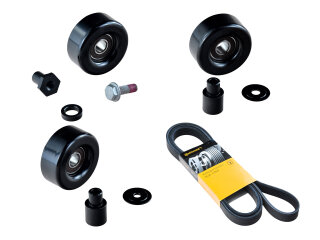 Tension rollers + V-belt for PORSCHE 996 997 986 987 C...