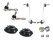 Revisão do chassi para PORSCHE 993 C2 buchas cúpula rolamento SET FRONT STD no AT