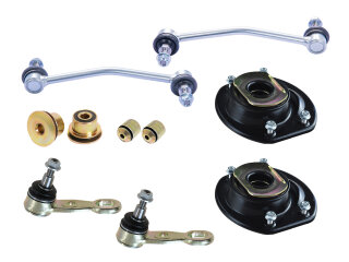 Chassisrevisie voor PORSCHE 964 turbo WTL bussen koepellager SET FRONT SPORT AT