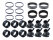 Inlaatspruitstuk + afdichtingen voor PORSCHE 964 993 SET 96411068503