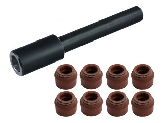 Guarnizione stelo valvola + attrezzo per PORSCHE 944 turbo 951 95110419500 REINZ SET