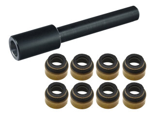 Veda&ccedil;&atilde;o da haste da v&aacute;lvula + ferramenta para PORSCHE 924S 928 944 00072192251 SET