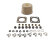 Kit de Reparo da Válvula de Bypass ORIGINAL PORSCHE 911 930 964 965 924 Turbo GT