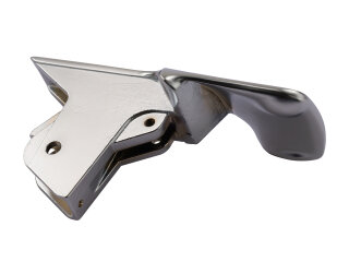 Hood release handle ORIGINAL PORSCHE 996 Boxster 986 LHD SILVER FRONT