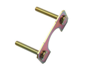 Fechadura da porta traseira com placa de refor&ccedil;o ORIGINAL PORSCHE 924 944 968