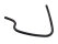 Radiator hose ORIGINAL PORSCHE 944 from 86- 968 Expansion tank