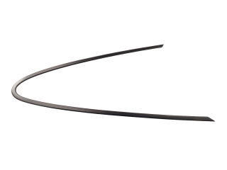 Modanatura finestrino triangolare ORIGINALE PORSCHE 911 G 78- 964 NERO POSTERIORE DESTRO