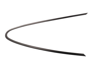 Friso de janela triangular ORIGINAL PORSCHE 911 G 78- 964 PRETO REAR LEFT